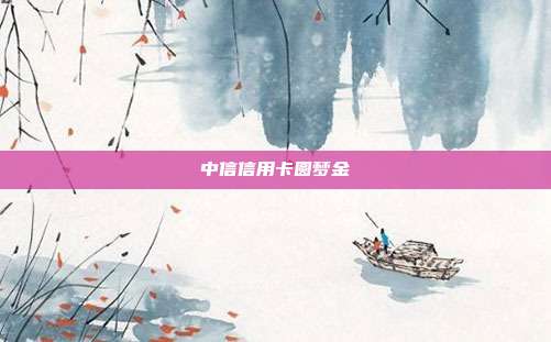 中信信用卡圆梦金